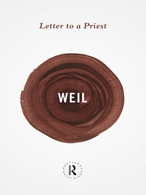 cover image of Letter to a Priest